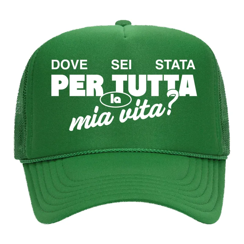 Italian Foam Trucker Snapback sold by Merchlabs