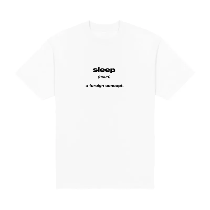 Sleep Midweight Tee sold by Merchlabs