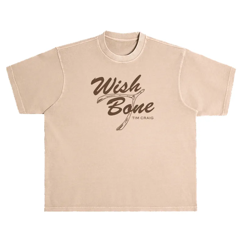 Wishbone Heavyweight Tee sold by Merchlabs