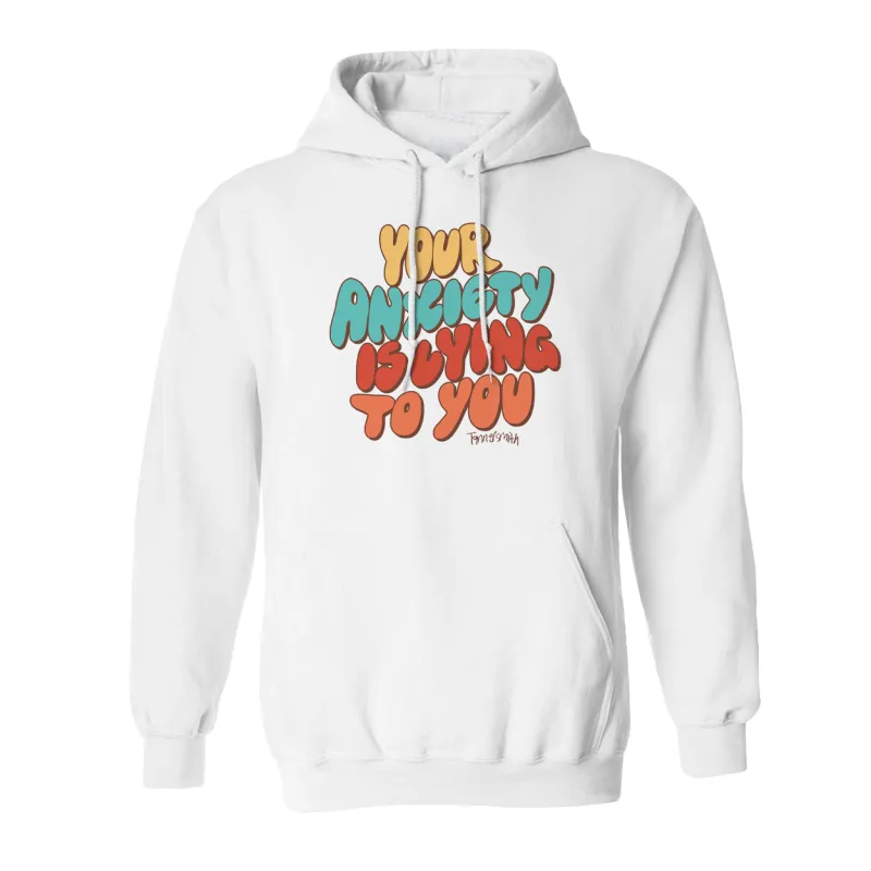 Anxiety Hoodie sold by Merchlabs