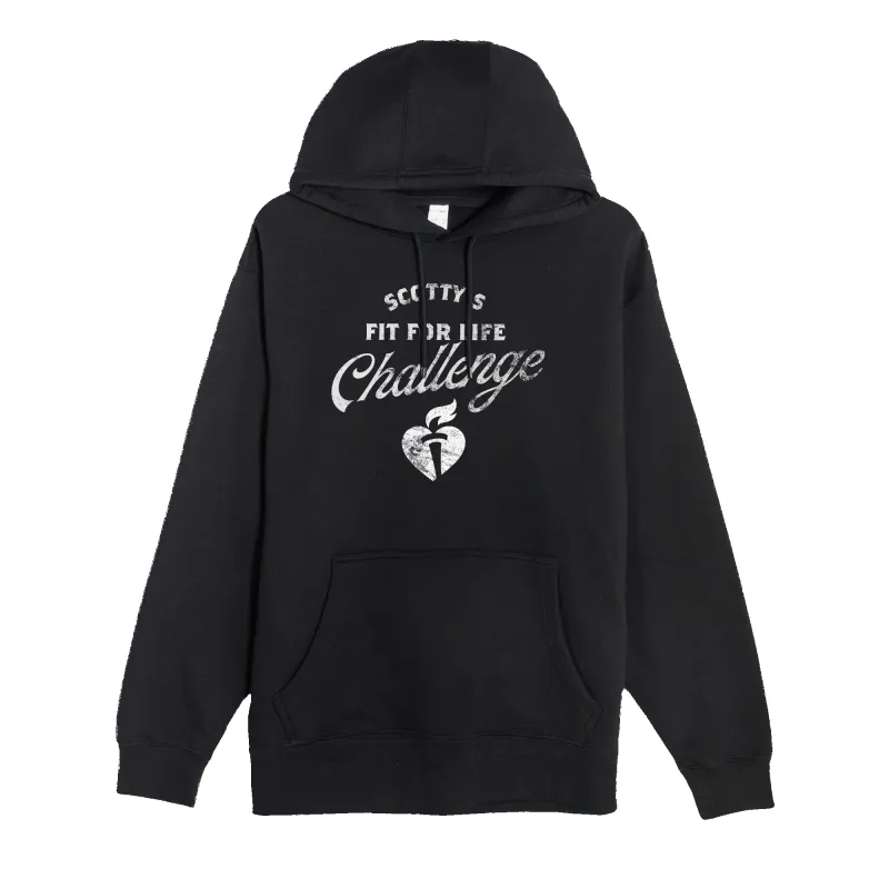 Fit for Life Challenge Hoodie made by Merchlabs
