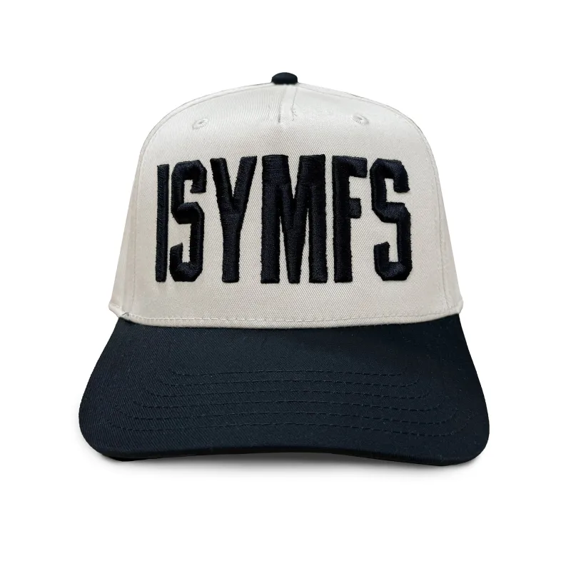 ISYMFS Embroidered Two Tone Snapback Hat sold by Merchlabs