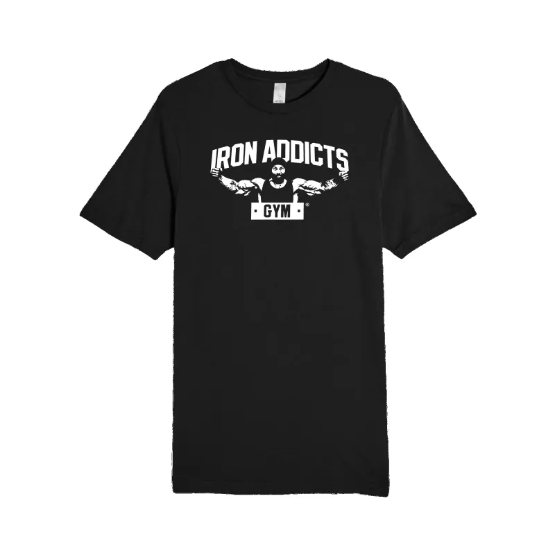 Iron Addicts Gym Tee sold by Merchlabs