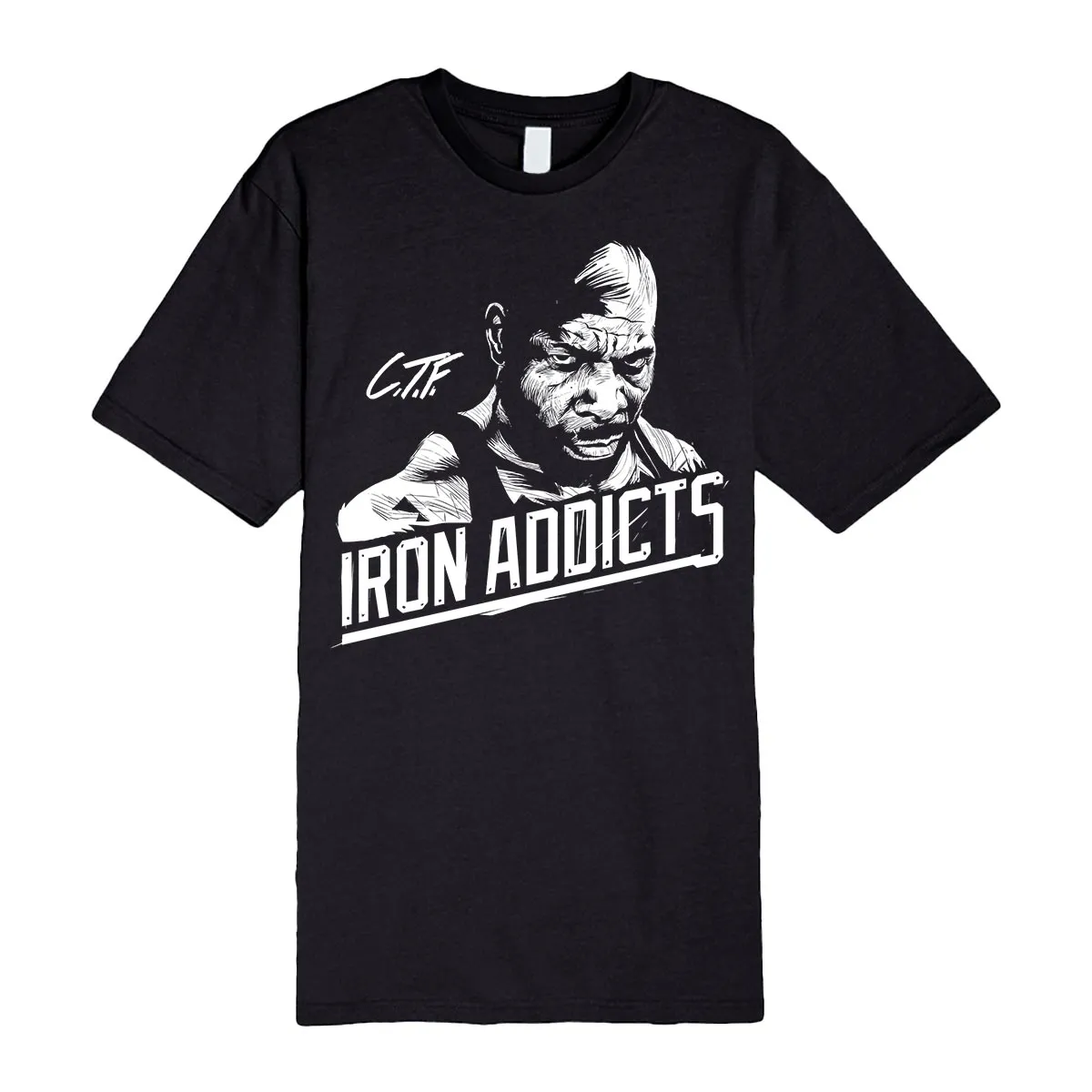 Iron Addicts Classic Tee sold by Merchlabs product image thumbnail 2