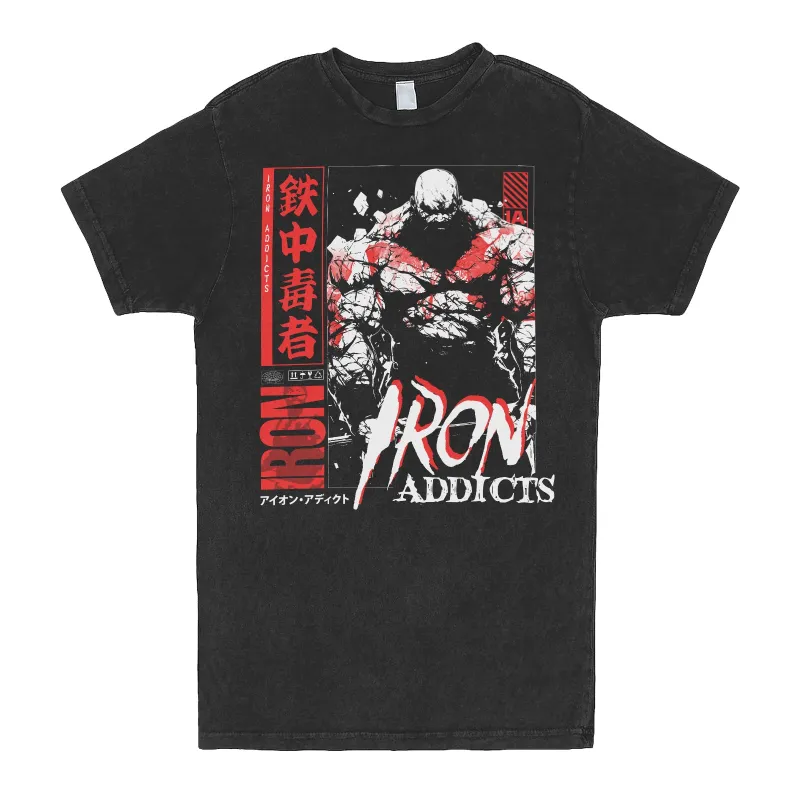 Iron Addicts Manga Vintage Tee sold by Merchlabs