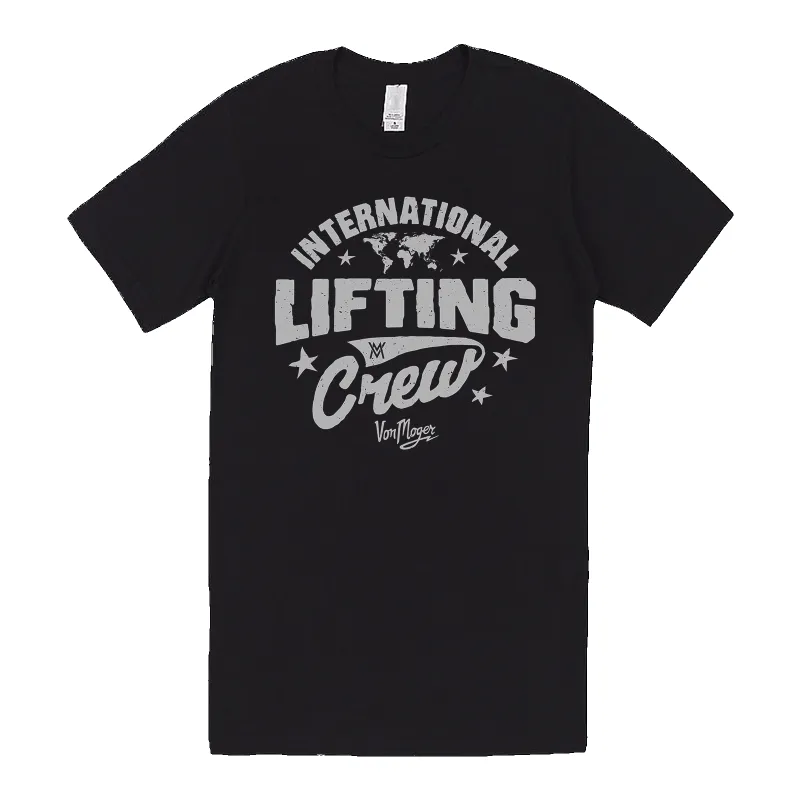 International Lifting Crew Midweight Tee sold by Merchlabs