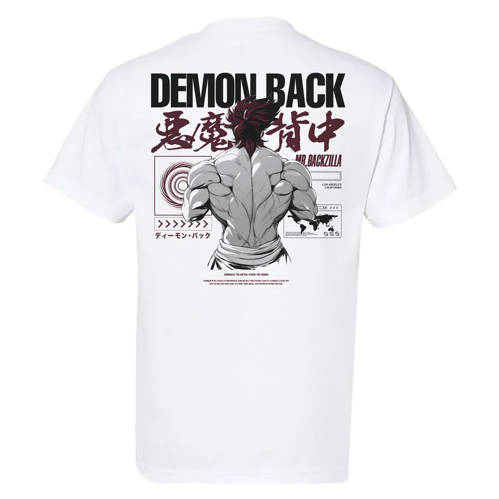 Demon Back Midweight Tee sold by Merchlabs