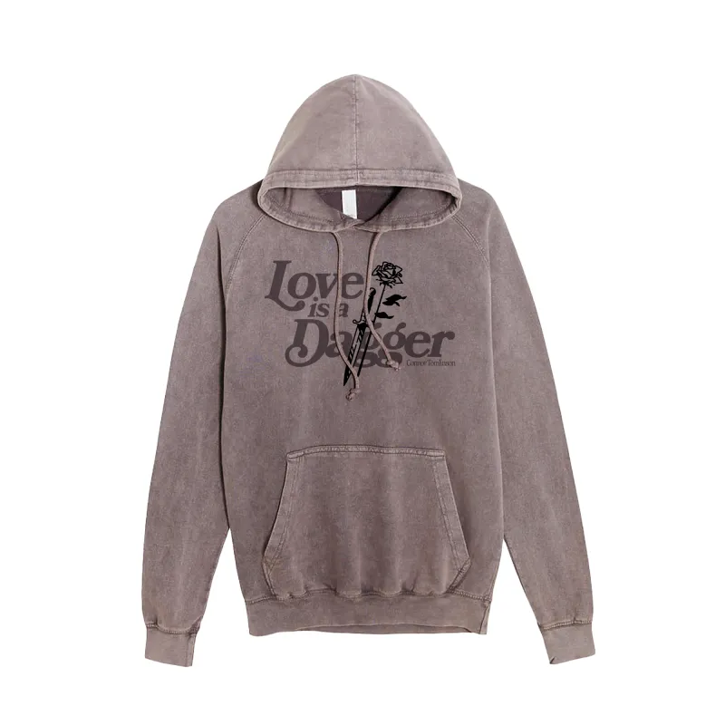 Love Is A Dagger Vintage Hoodie sold by Merchlabs