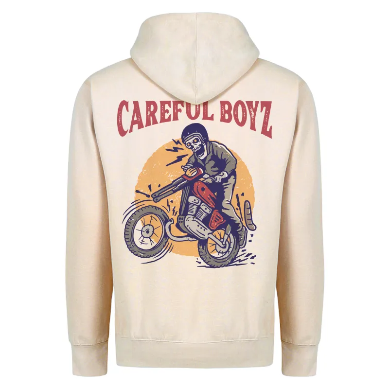 Careful Boyz Moto Hoodie sold by Merchlabs