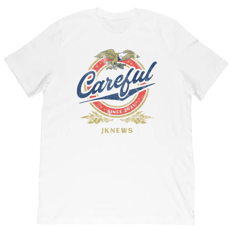 Careful Beer Tee sold by Merchlabs