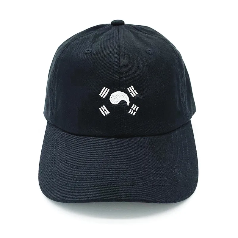 Flag Dad Hat (Black) sold by Merchlabs