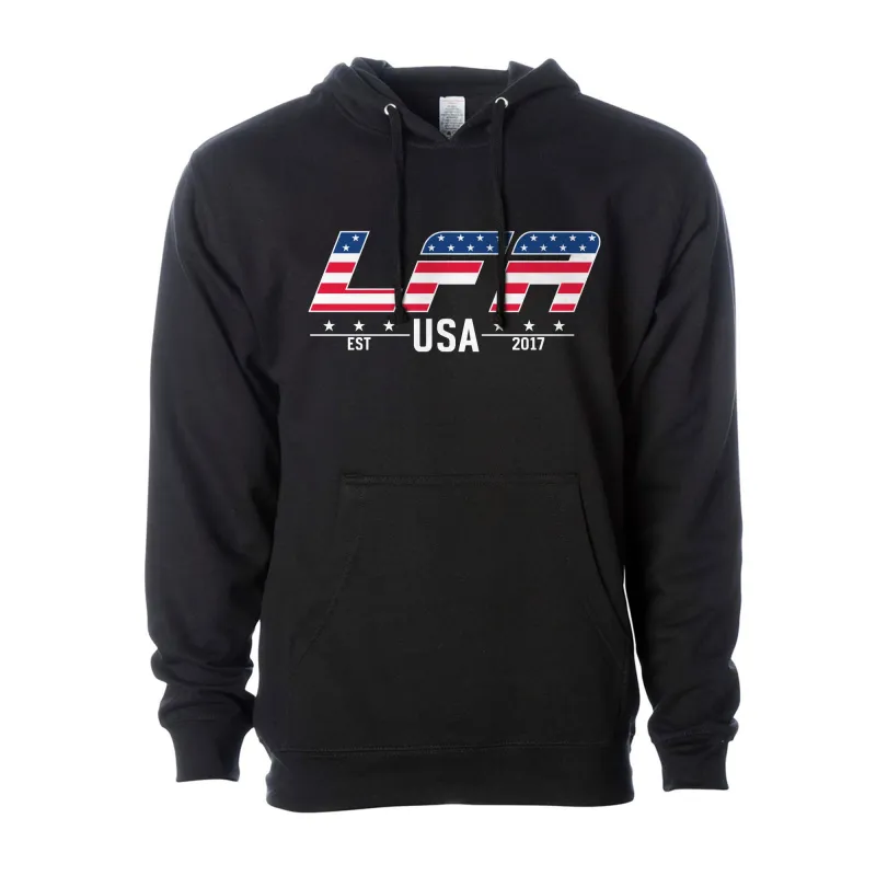 US FLAG HOODIE sold by Merchlabs