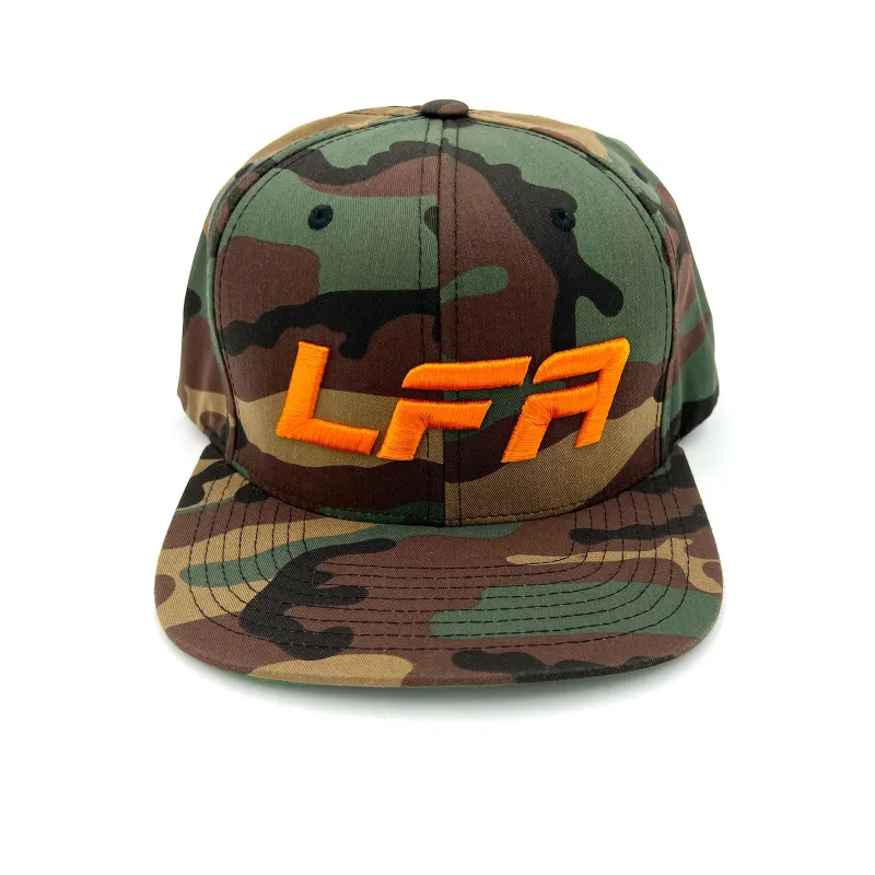 Orange Logo Hat sold by Merchlabs