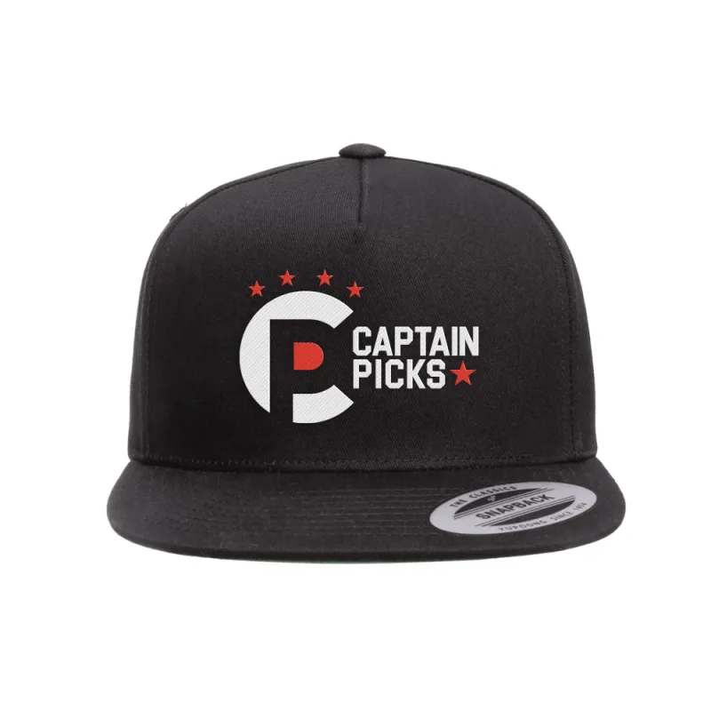 CaptainPicks Logo Snapback Hat sold by Merchlabs