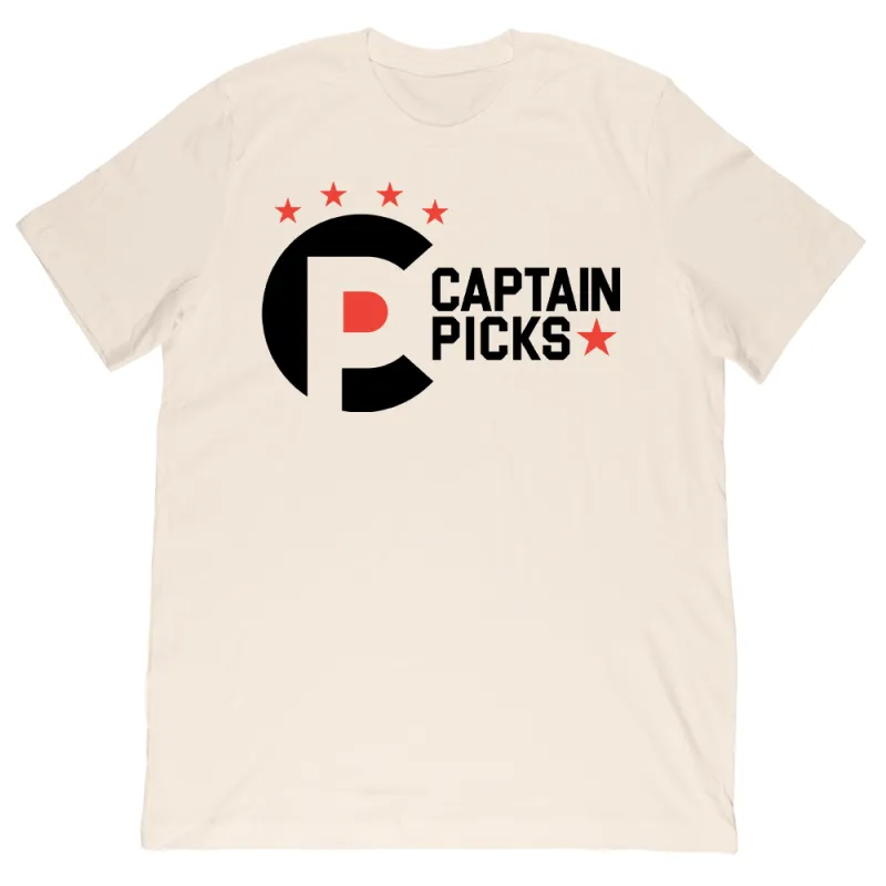 CaptainPicks Logo Tee sold by Merchlabs