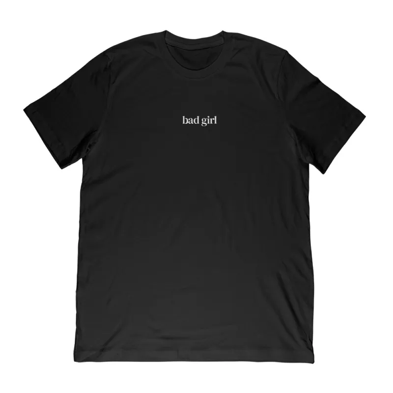 Bad Girl Embroidered Tee sold by Merchlabs