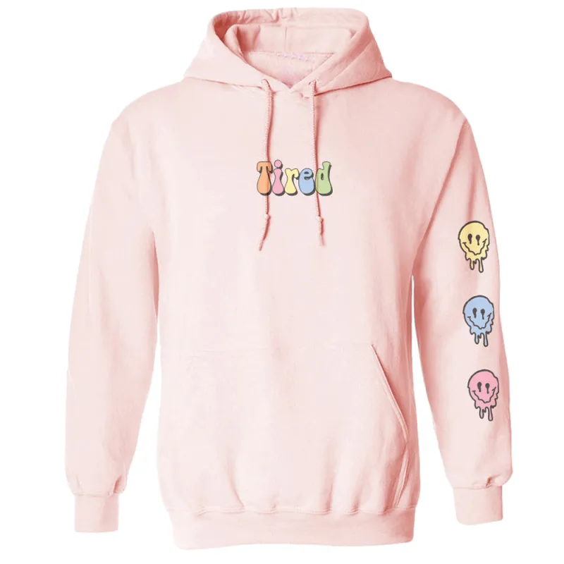RØZE - Tired Hoodie (Pink) sold by Merchlabs