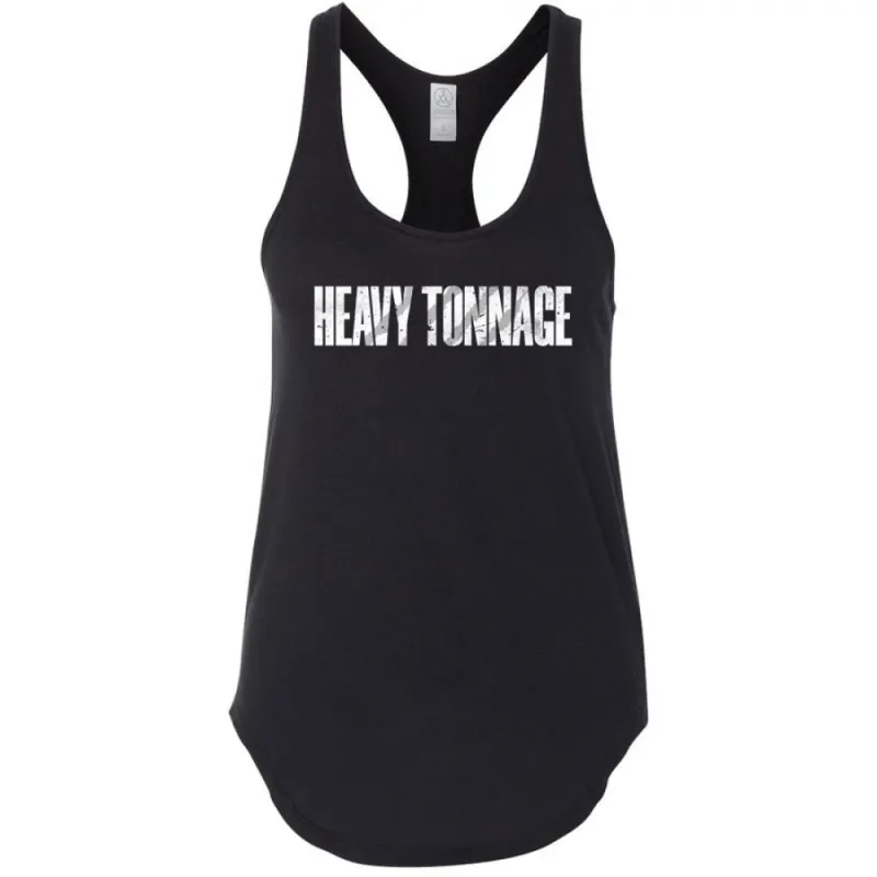 Heavy Tonnage Premium Racerback - Black sold by Merchlabs