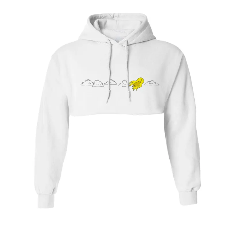 WIG FLEW CROP HOODIE sold by Merchlabs