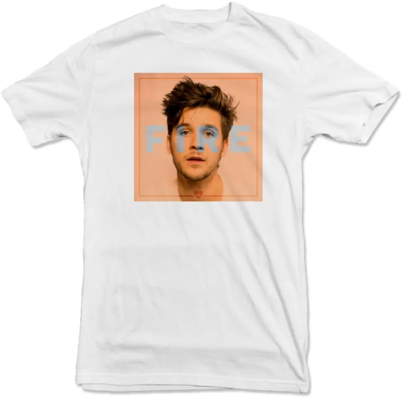 Devon Werkheiser - Fire Tee sold by Merchlabs