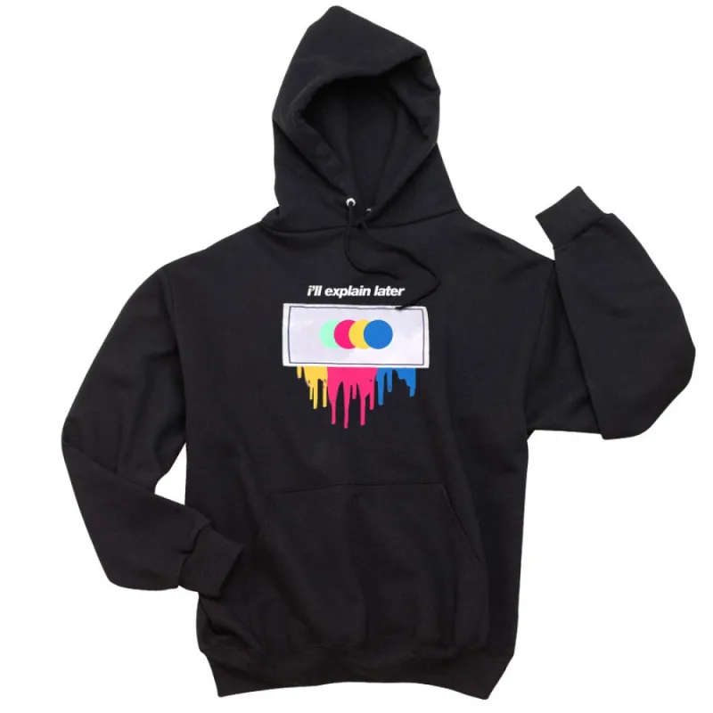 I'LL EXPLAIN LATER HOODIE - BLACK sold by Merchlabs