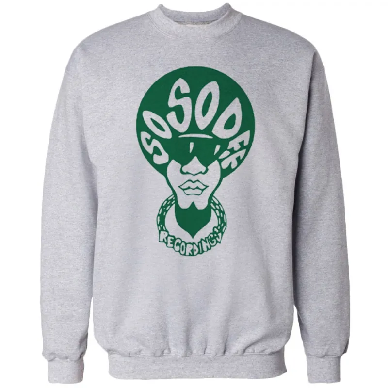 So So Def Green Crewneck Sweater sold by Merchlabs