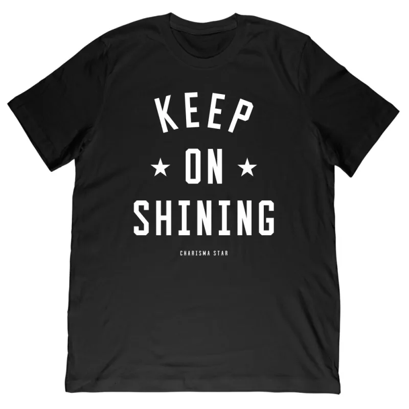 SHINE LIKE STARS TEE - BLACK sold by Merchlabs