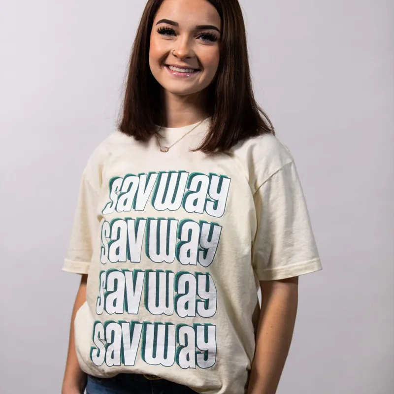 SavWay Natural Tee sold by Merchlabs