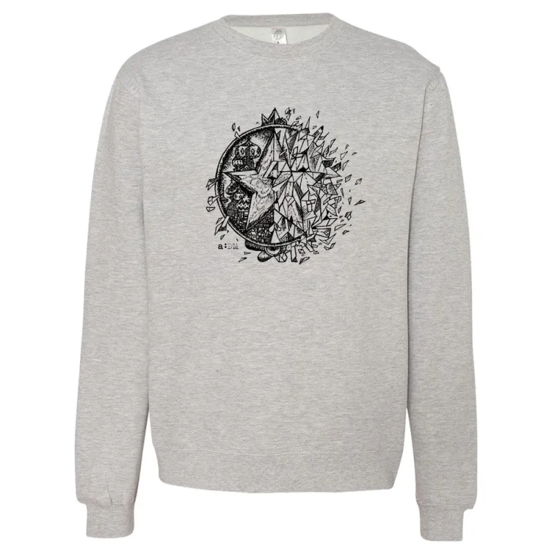 a:DM Fractured Crewneck sold by Merchlabs