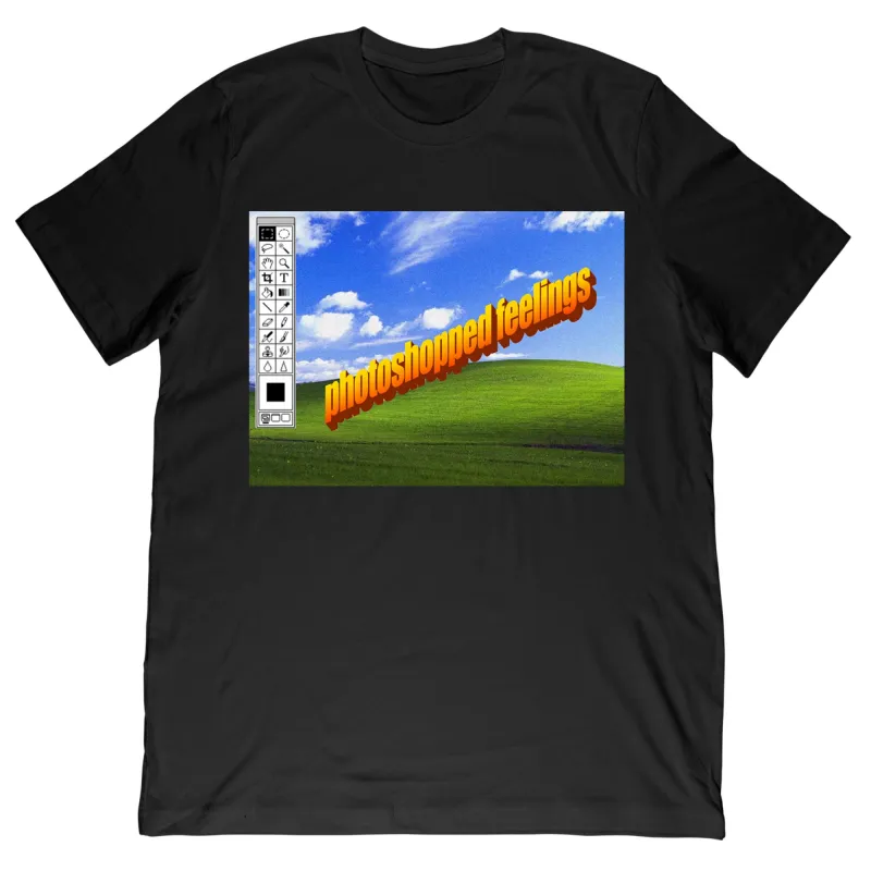 Morganne - Photoshopped Feelings Tee made by Merchlabs