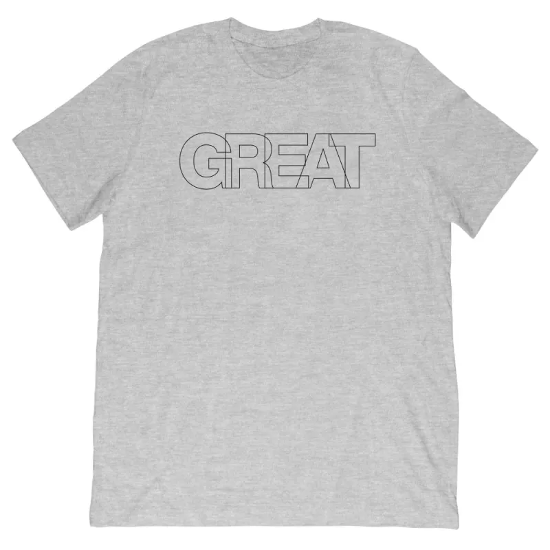 Great Outline Tee sold by Merchlabs
