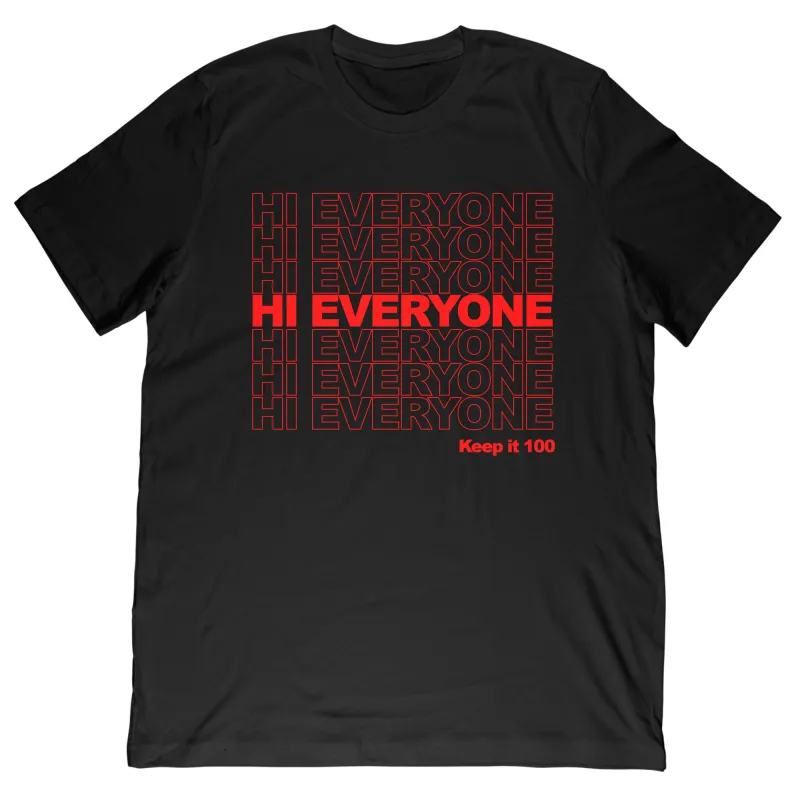 Gabriel Zamora - Hi Everyone Tee sold by Merchlabs