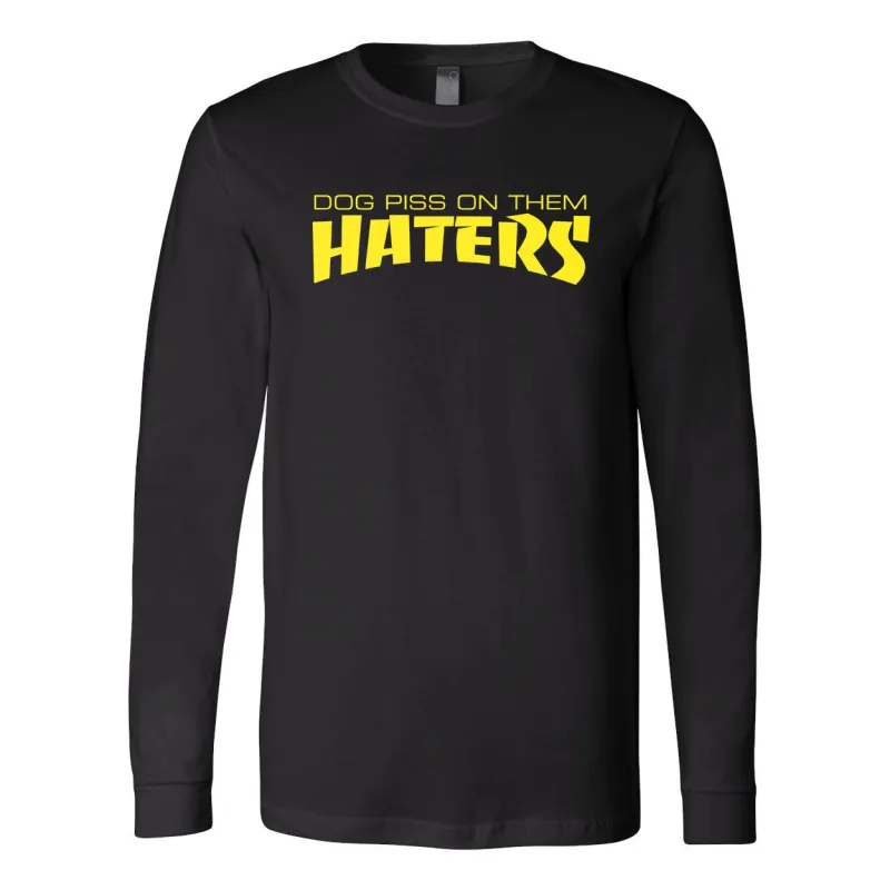 X7 Albert - Haters Long Sleeve Tee sold by Merchlabs