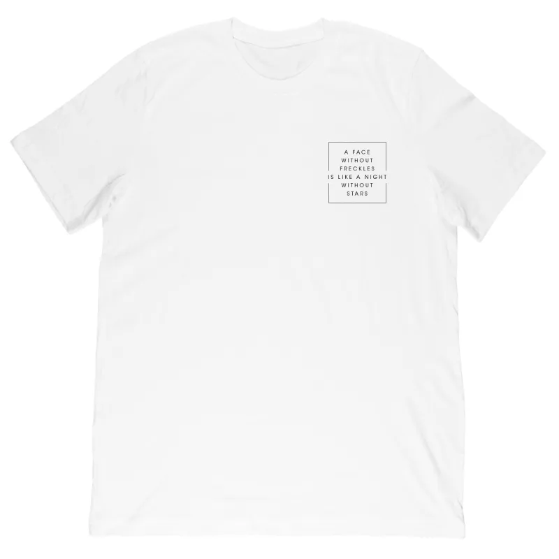 Hey Red - Freckles Tee made by Merchlabs