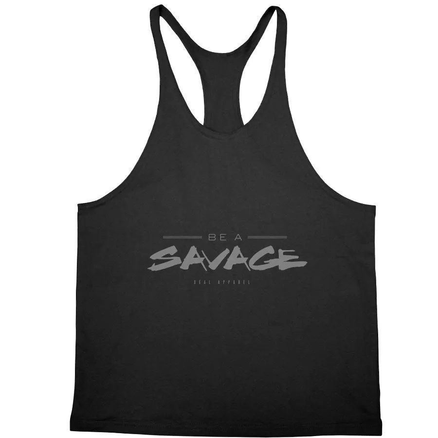 Deal Apparel - Be A Savage Stringer sold by Merchlabs product image thumbnail 2