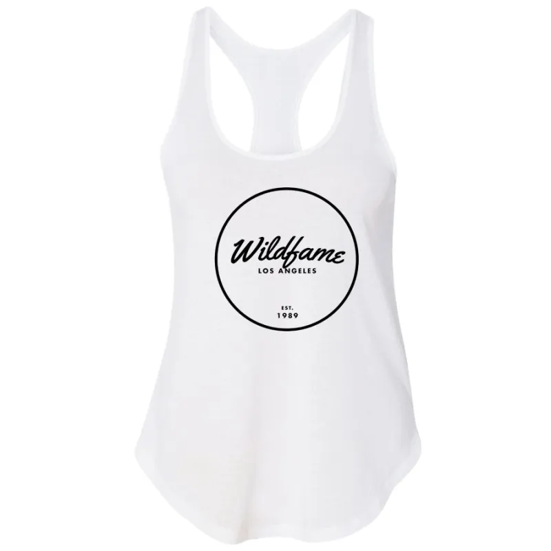 Wild Fame - Logo Premium Racerback Tank (Ladies) sold by Merchlabs