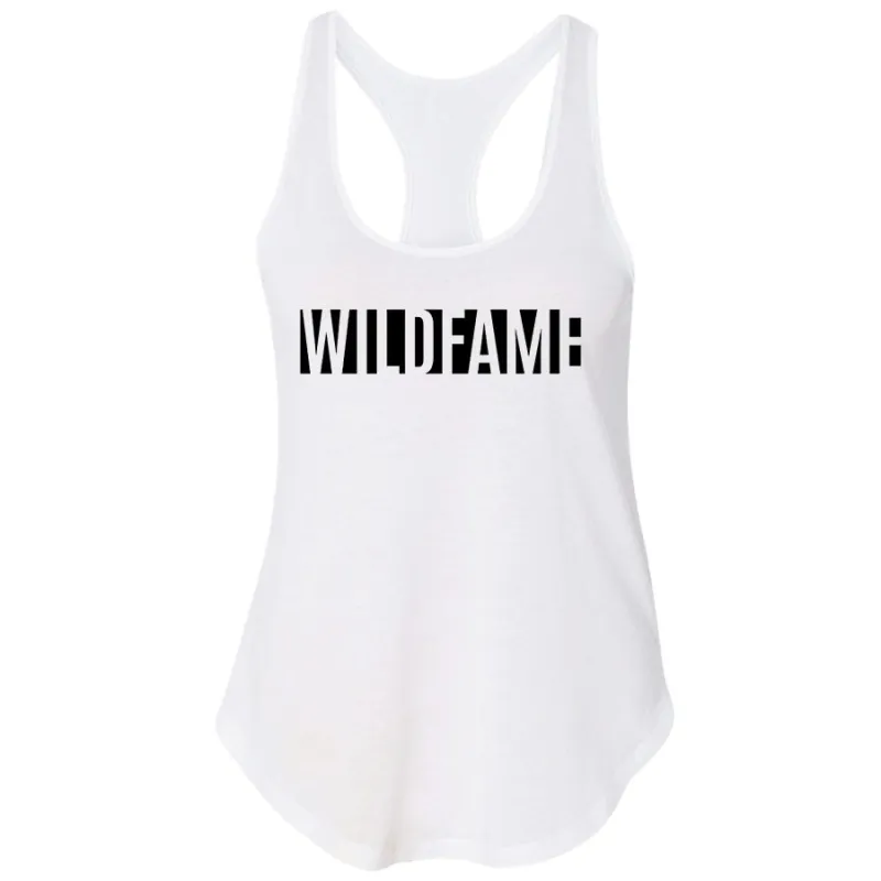 Wild Fame - Block Premium Racerback (Ladies) sold by Merchlabs