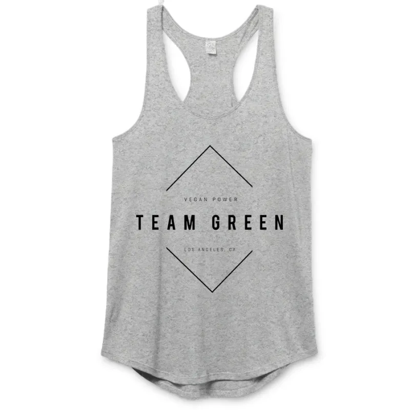 Vegan Power - Arrow Premium Racerback sold by Merchlabs