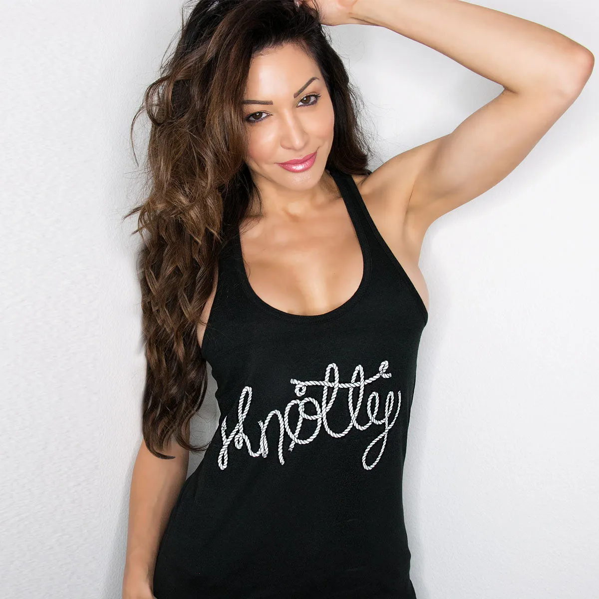 RunwayDoneMYWAY - Knotty Premium Racerback Tank sold by Merchlabs