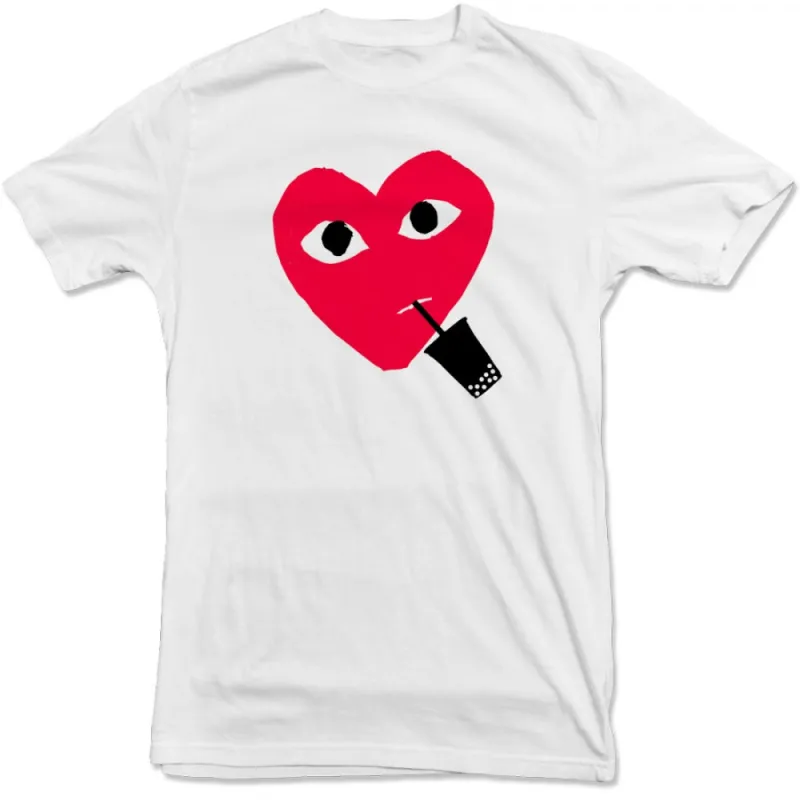 Fung Bros - Boba Heart Tee made by Merchlabs