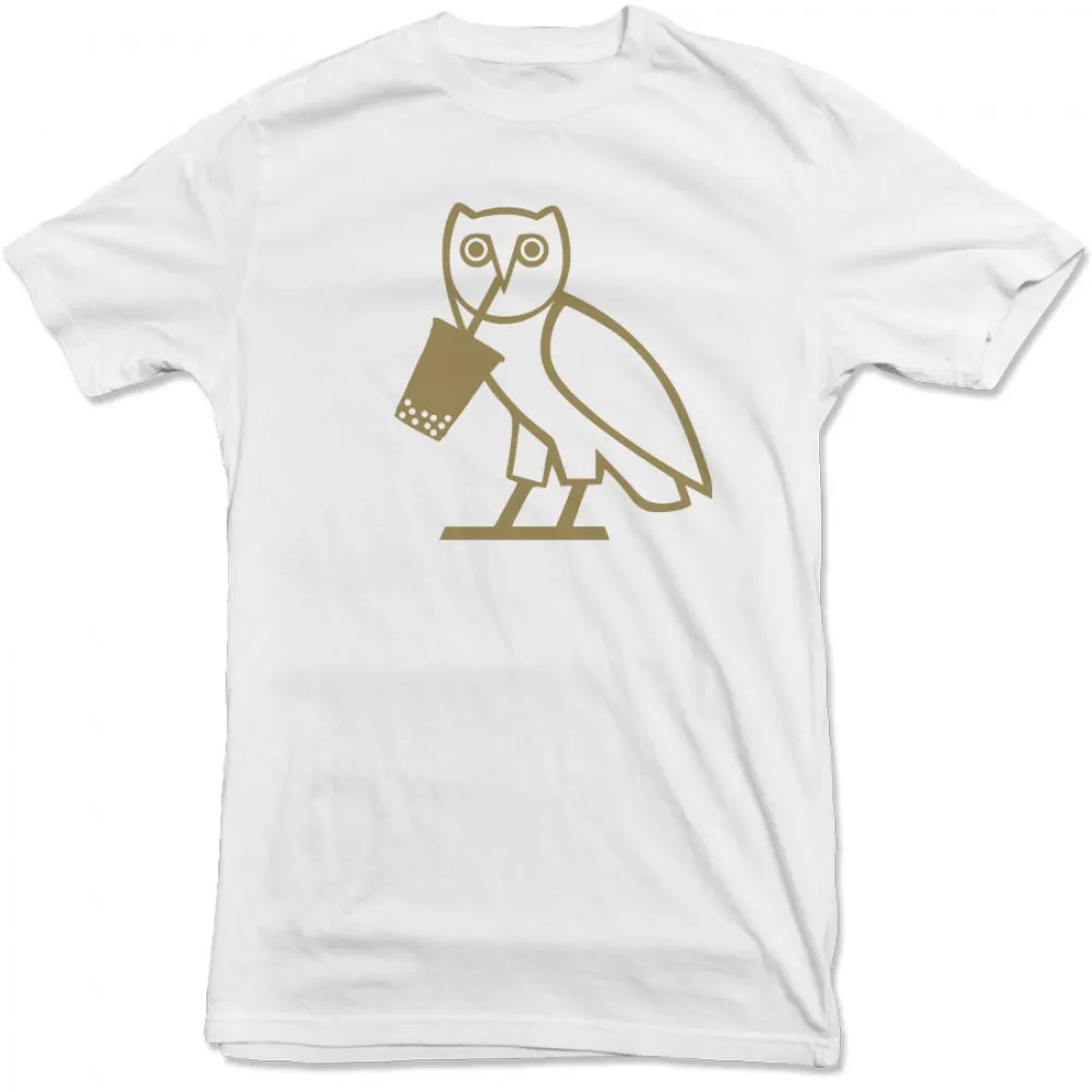 Fung Bros - Owl Tee - White sold by Merchlabs