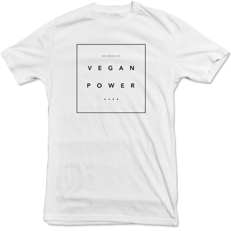 Vegan Power - Box Tee made by Merchlabs
