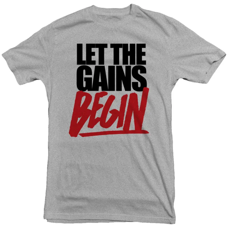United Gains - Let The Gains Begin Tee sold by Merchlabs