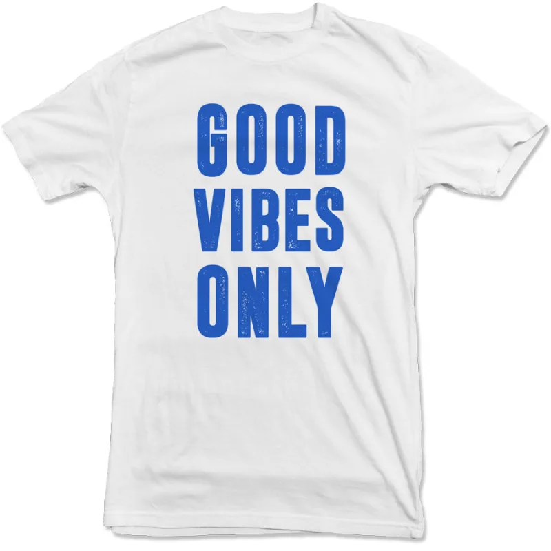 Good Vibes Only Tee made by Merchlabs