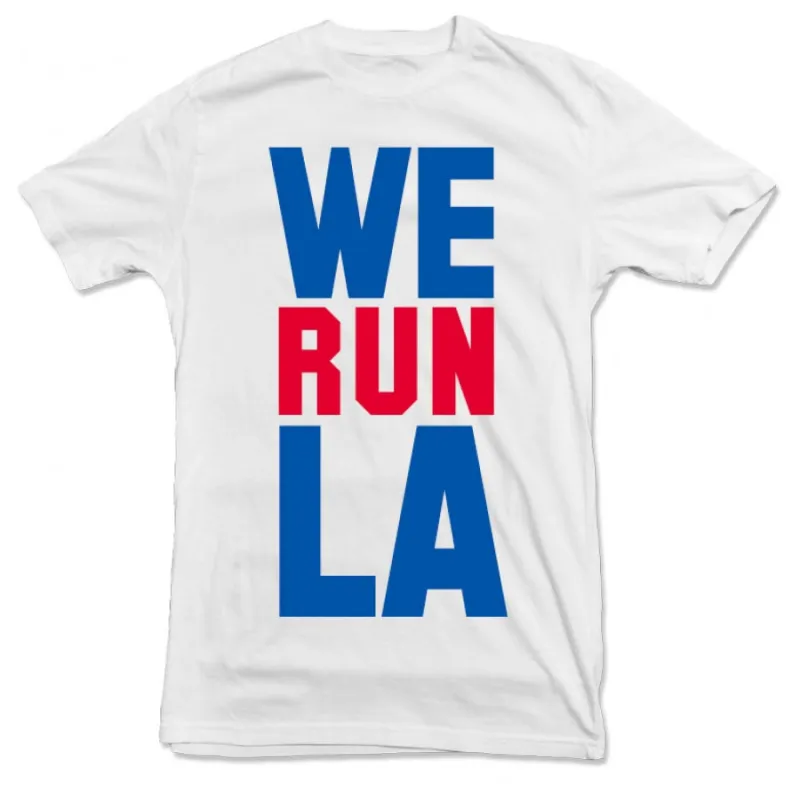 STATECITY - We Run LA Tee - White sold by Merchlabs