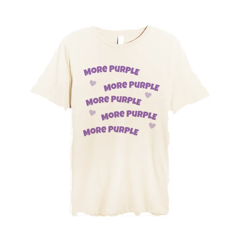 More Purple Tee sold by Merchlabs