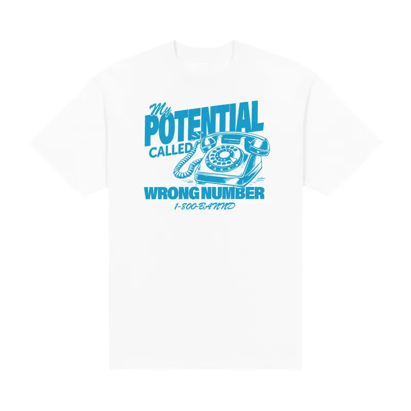 Wrong Number Midweight Tee sold by Merchlabs