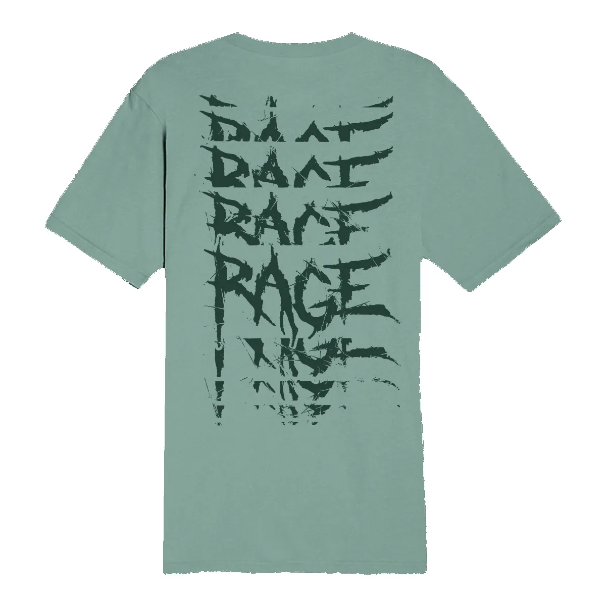 Rage Stacked Midweight Tee sold by Merchlabs