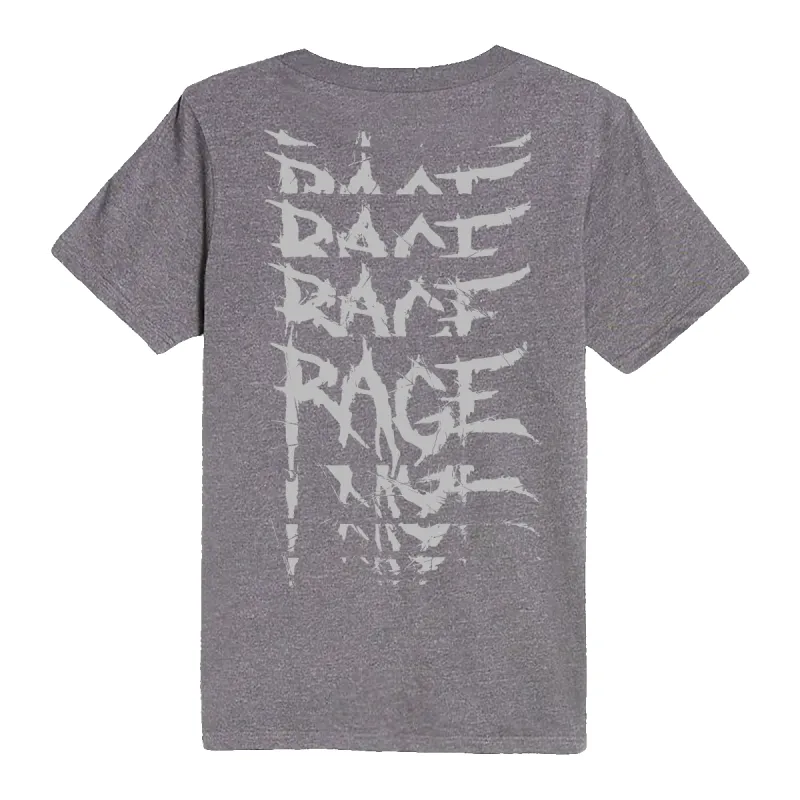 Rage Stacked Midweight Tee made by Merchlabs
