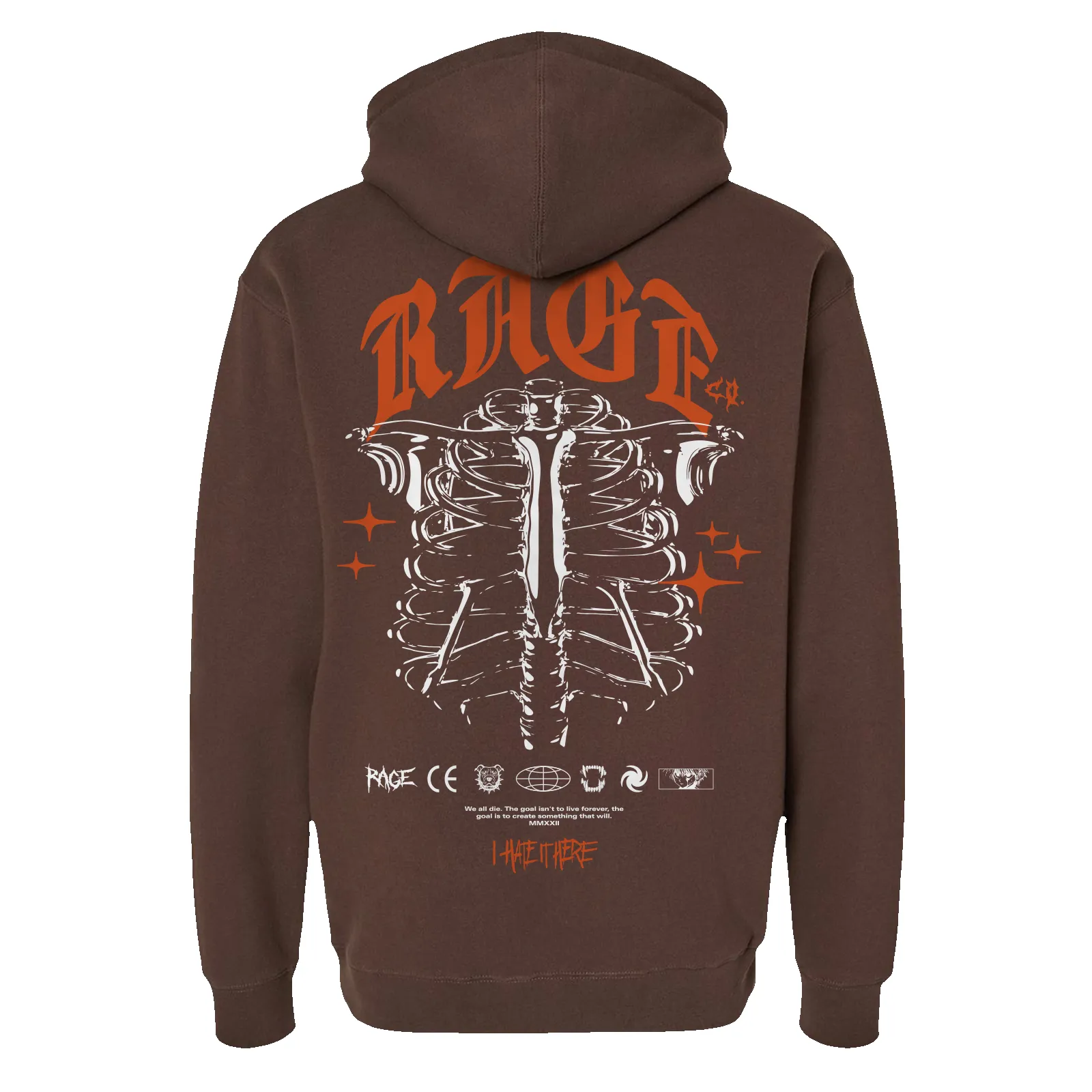 Bones Premium Heavyweight Hoodie sold by Merchlabs